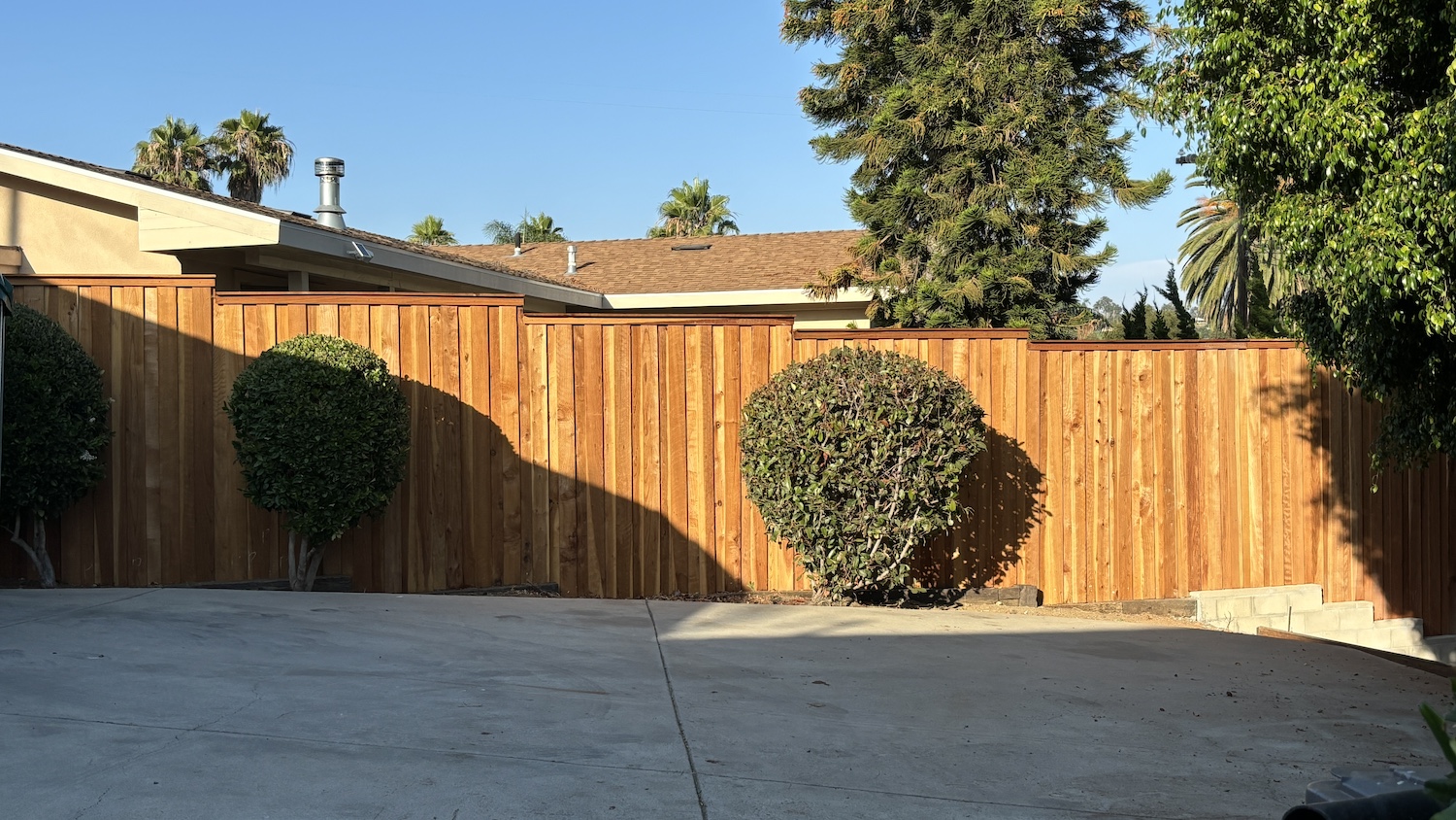 Redwood Fence