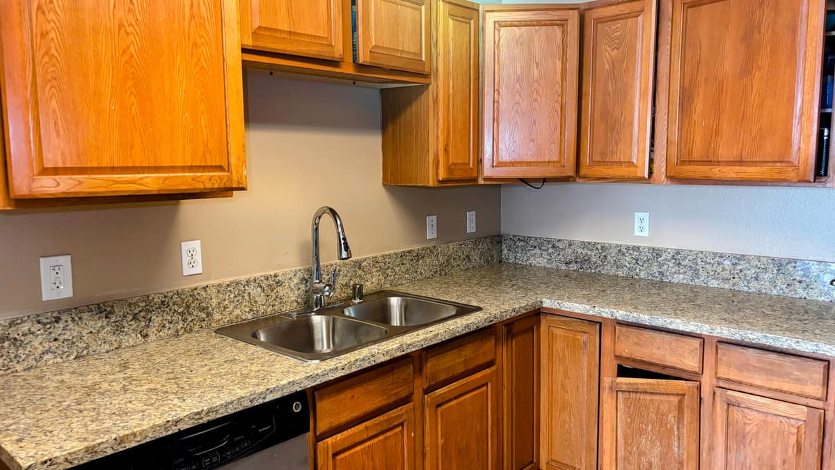 After Cabinet and Countertop Repair